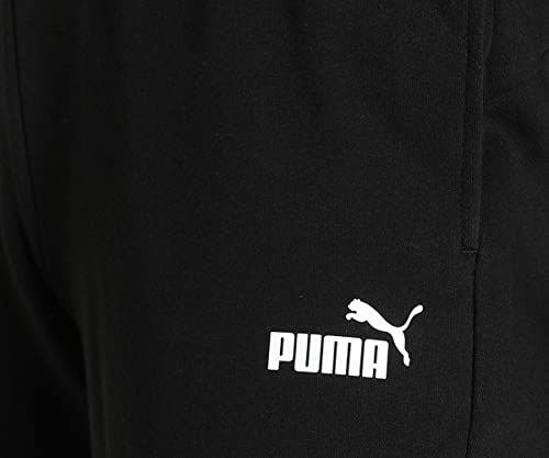 Image of Puma Women Cotton Solid Regular Track Pants for Lounging, Travel, Or Light Activity