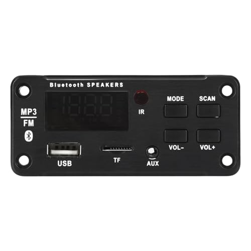12v Car Mp3 Decoding Board, Remote Module, Controller Modification, Screen Display Amplifier, 5.0 Receiver, for Speakers or Other Appliances, Audio Enhancement Tool