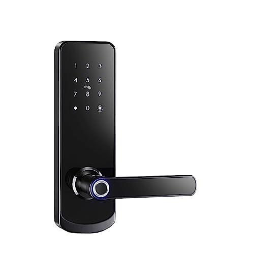 Serrure biométrique Tuya wifi 6050180 pour une maison connectée