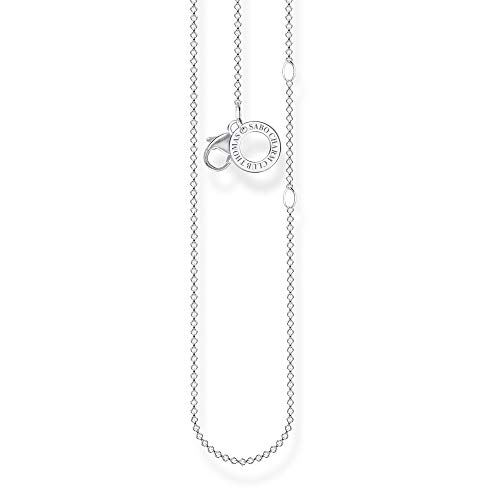 Thomas Sabo Charm Halskette silber, 925 Sterlingsilber, 38-45 cm Länge