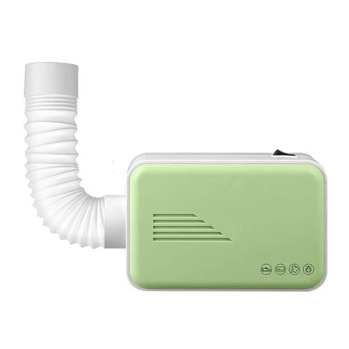 Secadora portátil de 800 W con temporizador y tubo de secado para calentamiento rápido y secado rápido, ideal para RV, hogar y dormitorios