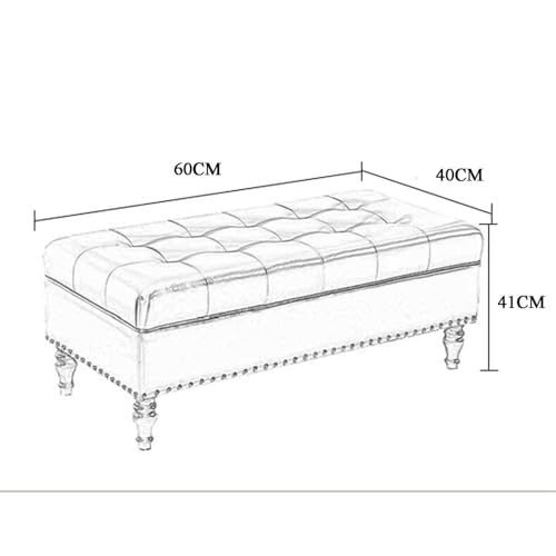 Banc de rangement coffre pour optimiser les petits espaces - 4