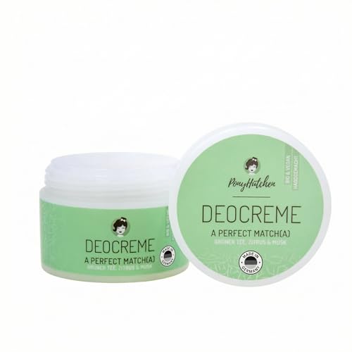PonyHütchen Deocreme – feste Deo Creme ohne Aluminium – veganes Bio Naturkosmetik Deodorant – tierversuchsfrei – Unisex – Antitranspirant Alternative – temperaturstabil – ideal im Handgepäck