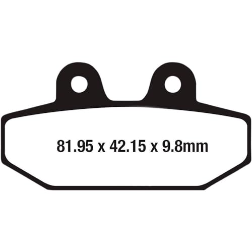 Plaquettes de frein Ebc Fa710v Sintered de taille unique pour moto