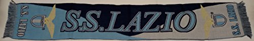 Lazio. Bufanda oficial impresa azul celeste.