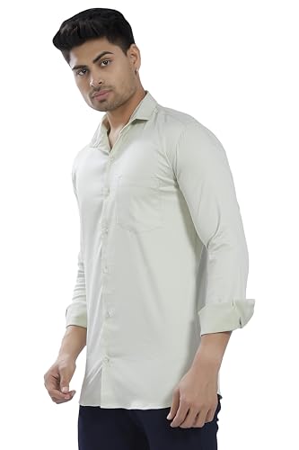 Image of DIVISIVE Men's Solid Slim Fit Shirt