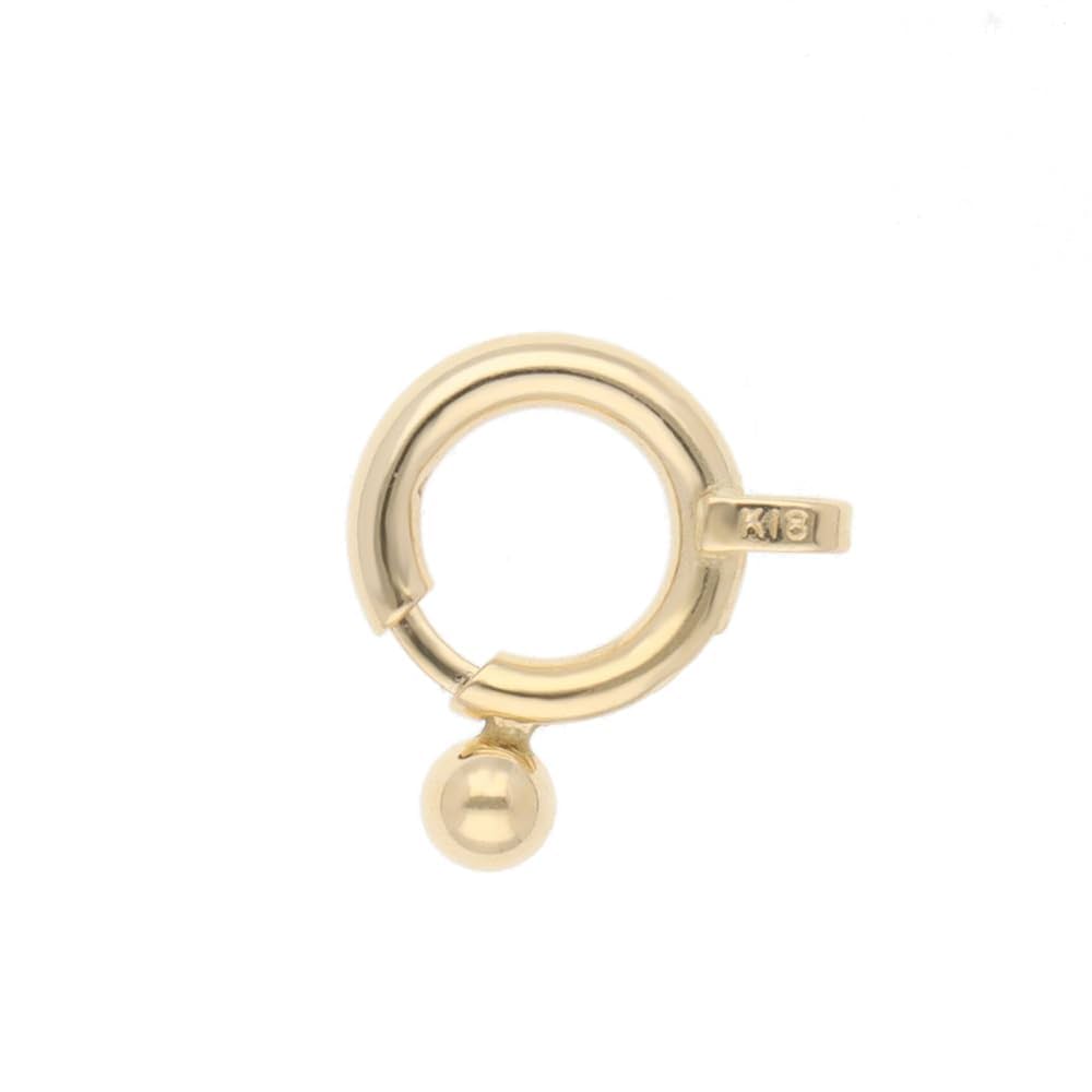 Amazon.co.jp: 【KOHSAi】引き輪 丸玉付きレバー 留め具 6mm K18
