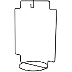 Maceteros Decorativos De Metal BESPORTBLE 2 Piezas Titular De Adorno De Metal Macetero Colgante De Cristal Estante De La Decoración De La Boda Perchero con Gancho Colgador De Jarrón De Terrario Planta Percha Oficina