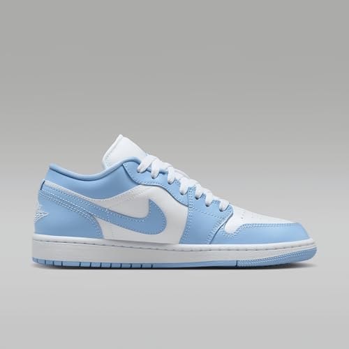 Air Jordan 1 Low Women's Shoes (DC0774-142, White/Aluminum)3