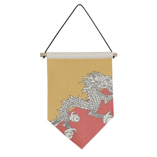 Drapeau du Bhoutan toile murale pour créer un salon au style asiatique