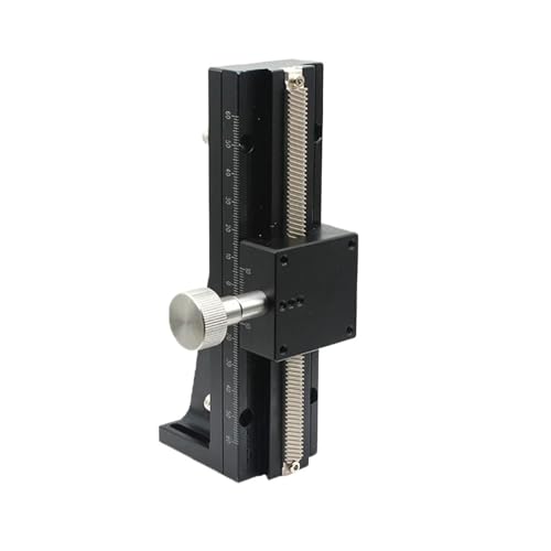Z-axis Dovetail Lifting Linear Guide Long Stroke fine-Tuning Manual Slide(LWZ60-L600)