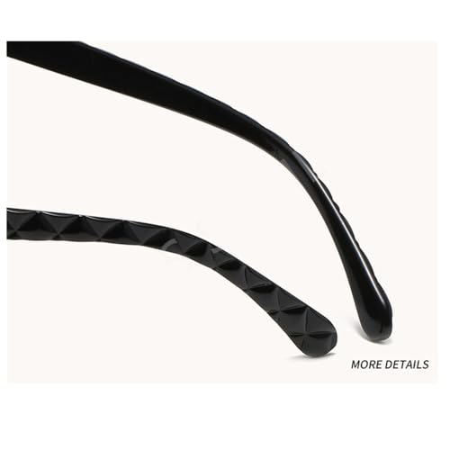 CHUANTEN Sunglasses Men Women Glasses Leg Sun Glasses Retro Driving Outdoor Travel(C3 Tea,One Size)2