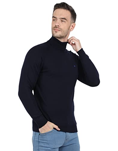 Image of Monte Carlo Men Wool High Neck Pullover Sweater