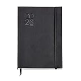 Miquelrius - Agenda 2026 día por página, Negro