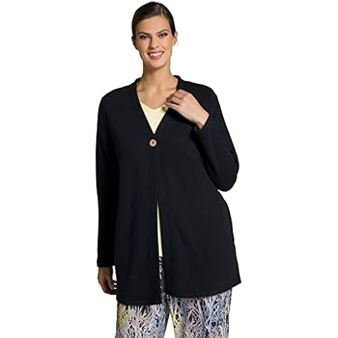 Ulla Popken Damen große Größen Übergrößen Plus Size Sweatjacke Cover