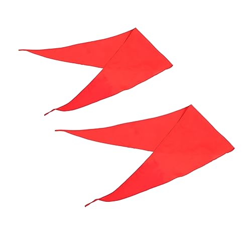 LIFKOME Vibrant and Girls Scarf Triangle Dance Prop Scarfs for Children's Dance Performances Events