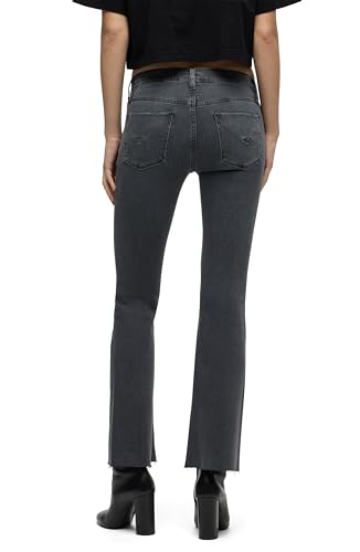 Hudson Women's Nico Mid-Rise Bootcut Barefoot3