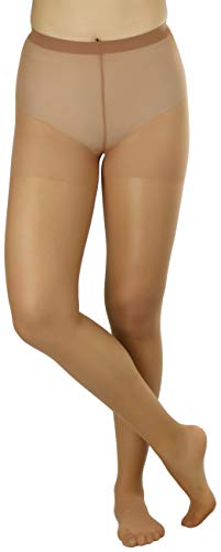 Image of ToBeInStyle Women's Control Top Sheer Footed Pantyhose Hosiery Tights Stockings