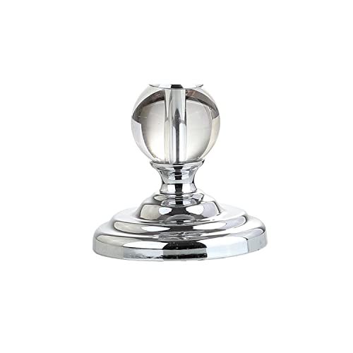 Jonathan Y JYL2056A-SET2 Set Of 2 Table Lamps Elizabeth 33 Inch Crystal/Metal Led Table Lamp Contemporary Bedside Desk Nightstand Lamp For Bedroom Living Room Office College Bookcase, Clear/Chrome thumb #5
