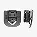 Alien Gear Cloak Double Mag Carrier - Dual Magazine Holster (9mm, 40, 45, 10mm, 380) - IWB/OWB Convertible - Adjustable Cant and Retention - Waistband Comfort with Belt Slide Option - Black