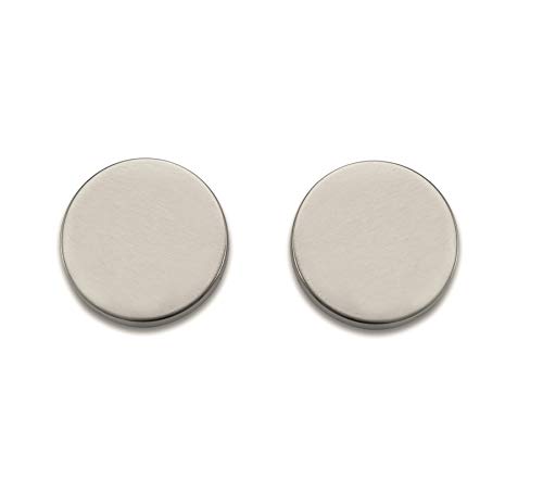 Bricard 667029 Paire de rosaces INOX Tempo pour Porte intérieure sans clé