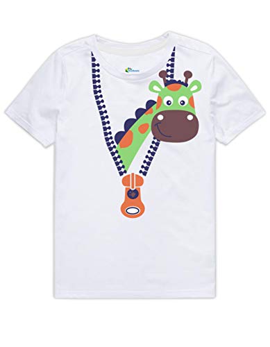 Image of Real Basics Boy's Regular Tshirt(Pack of 2)
