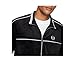 Sergio Tacchini Lioni Velour Track Jacket- Black Beauty, MD