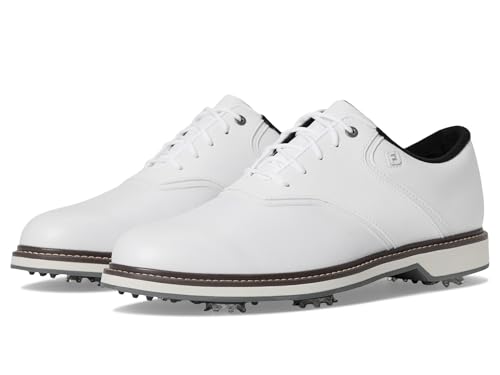 FootJoy Men's FJ Originals Golf Shoe, White/White, 13 Wide by FootJoy - Image 2