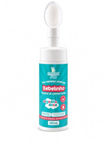 Mousse de Limpeza Facial Bebelinho – 150ml | Bio Instinto Kids