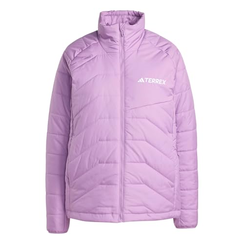 adidas Women's Terrex Multi Synthetic Insulated Jacket, preloved purple, M