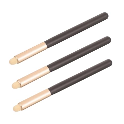 Beatifufu 3Pcs Lip Gloss Applicator Makeup Brush for Women Multi Functional Lipstick Eye Shadow Tools for Home Use Professional Makeup Present for Makeup Enthusiasts