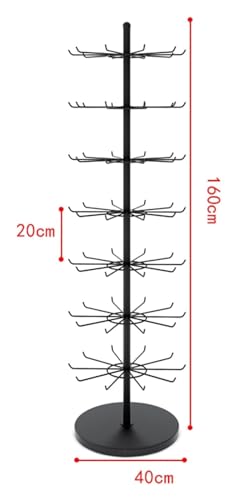 Présentoir rotatif multicouche pour optimiser le rangement des accessoires - 2