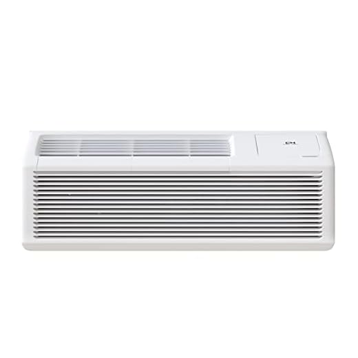 Cooper & Hunter 12,000 BTU PTAC Packaged Terminal Air Conditioner with 3.5 kW Electric Heater and Electric Cord