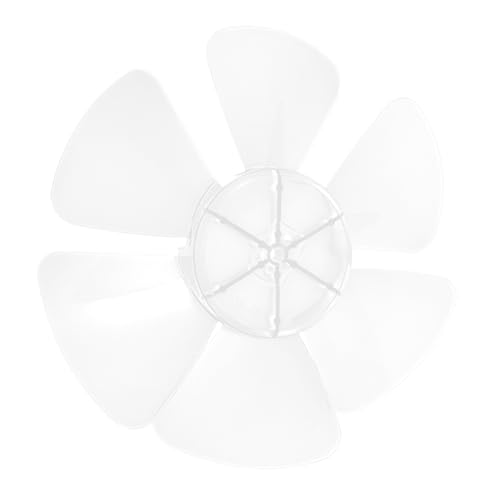 Zerodeko Aspas de Ventilador de Plástico para Reemplazo, Fáciles de Instalar y Limpiar, Ideales como Repuestos para Ventilador de Suelo Industrial y Accesorios para Ventiladores