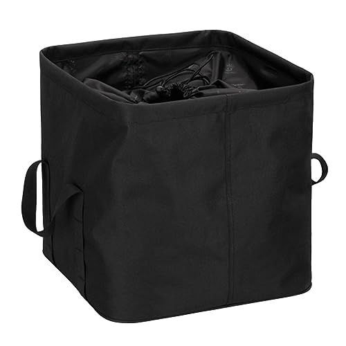 VOCUE Mesa plegable grande para exteriores, cesta de almacenamiento, impermeable, para camping, barbacoa, bolsa de poliéster 600D