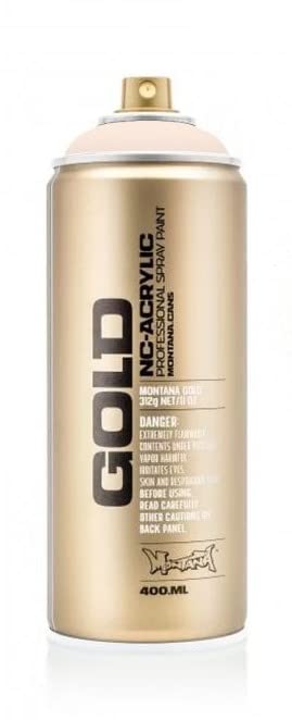 Montana Oro - Pintura acrílica en aerosol (Orange Ice G2010) semi brillante - multiusos para madera, metal, hormigón, vidrio y bricolaje lata de 400 ml