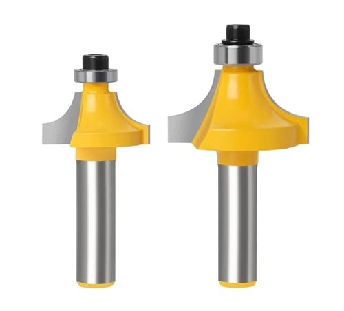Milling Cutter Router Bit Mill Cutter 2 Piece Set of Fillet Knives Wood Slotting Woodworking Grooving Tool