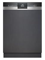 Siemens SN53HS03TE iQ300, Geschirrspüler Teilintegriert 60 cm, Besteckkorb, smartStart, Programm-Assistent, Oberkorb höhenverstellbar, Bestätigte Hygieneleistung, aquaStop, Gebürsteter Stahl