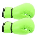 Imbottitura in schiuma: l'imbottitura in schiuma all'interno fornisce un'eccellente ammortizzazione, proteggendo le mani dei da lesioni durante l'allenamento con guanti da sacco da boxe per ragazzi, guanti da sparring da boxe, guanti da combattimento da uomo