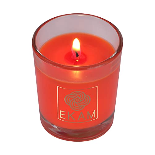 Image of EKAM Temple Bloom Scented Votive Candle - 40 Grams Each - 10 Hours Burn Time - Ideal for Diwali, Home Decor & Gifting