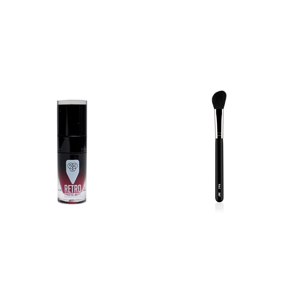 PACRetro Matte Gloss Mini - 35 (Sprinkles) Contouring Brush 367-picture-21