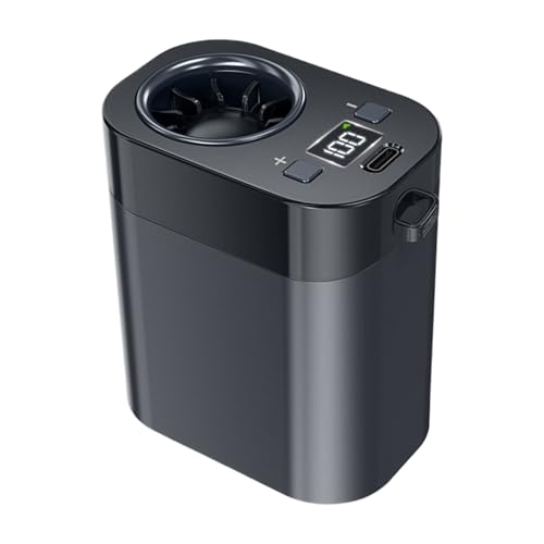 Ventilador de cintura portátil y enfriador personal ajustable con clip de gran flujo 2