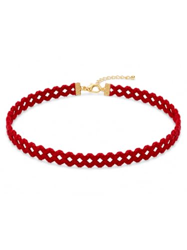 FliuSuax Red Choker for Women Retro 90s Tattoo Choker Necklaces