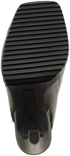 DKNY Women's Open Toe Rubber Sole Heeled Sandal Bootie Fashion Boot, Black, 10 | Image 2