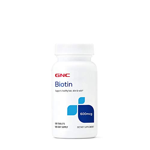 GNC Biotin Tablets 600 mcg