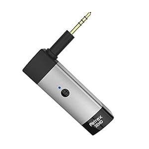 Bluetooth Adapter and Wireless Audio Receiver with Microphone and 2.5mm Jack for Sennheiser HD598 / HD598Cs / HD598SE / HD595 / HD599 / HD559 / HD569 / HD579 / HD518 / HD558 Headphones