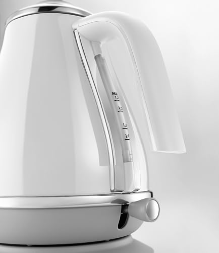 Bouilloire DELONGHI ICONA CAPITALS Acier inoxydable Base amovible et pivotante 360° Filtre anticalcaire - vue 8
