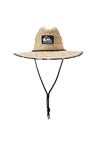 Quiksilver-Mens-Outsider-Straw-Lifegaurd-Hat Quiksilver Men's Outsider Straw Lifegaurd Hat - Image 1