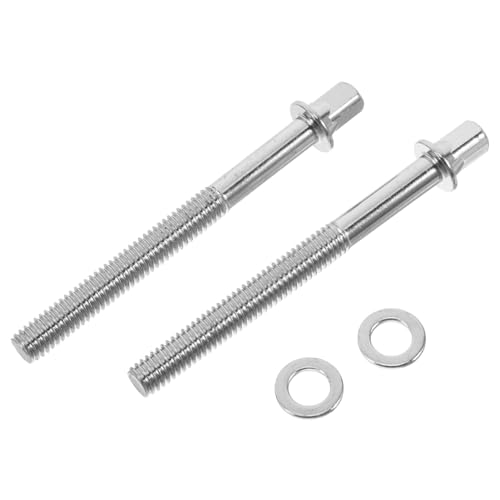 Totority 60mm Tornillos de Montaje para Batería 2pcs Acero Inoxidable con Arandelas para Hardware de Batería miniatura 1