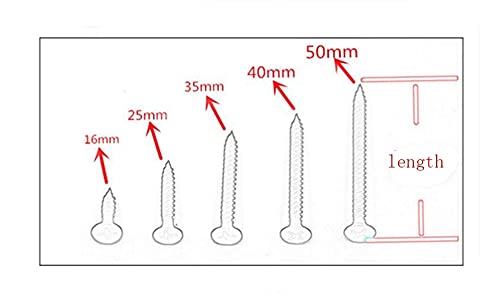 Ongles muraux auto-tacaudés pour une fixation rapide sans pré-perçage - 7